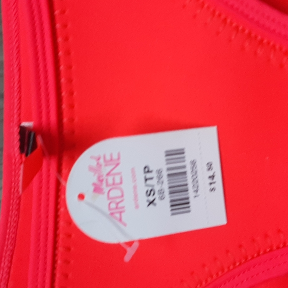 Neon Pink Crochet Bikini Bottom - Picture 2 of 3